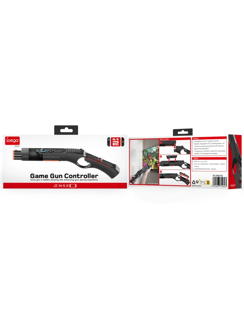 Ipega وحدة تحكم بندقية ألعاب iPega لجهاز نينتندو سويتش (متوافقة مع NS2 Joy-Con) - Image 3